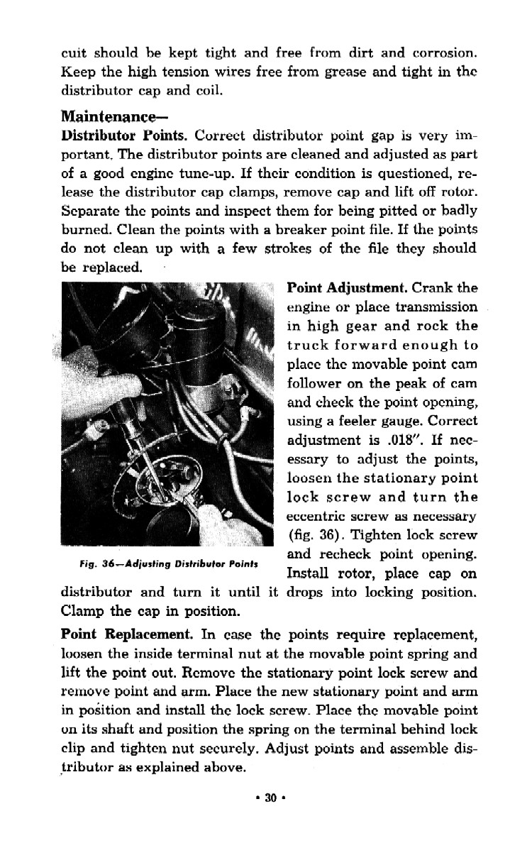 1952 Chevrolet Trucks Operators Manual Page 82